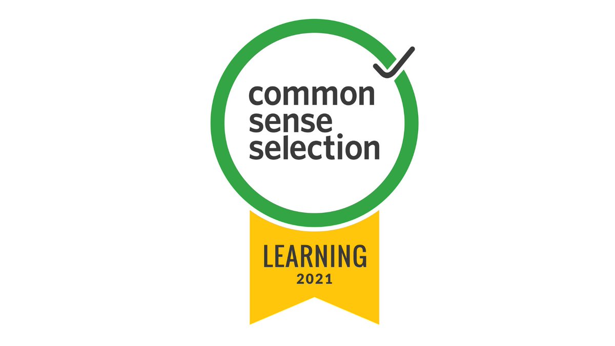 We're thrilled to be chosen as a Common Sense Selection for Learning 2021 🎉 Thank you @CommonSenseEd for picking Book Creator as a best-in-class tool that facilitates great learning experiences for students + educators Check out our review at hubs.la/Q010HQvM0 #edtech