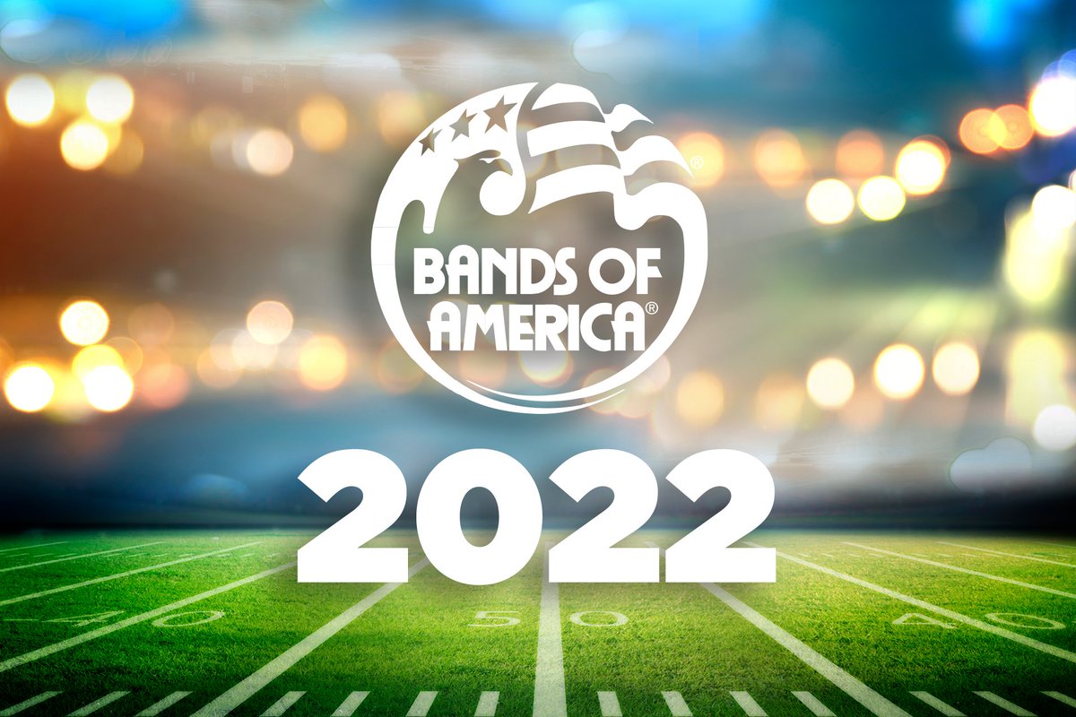 Announcing the 2022 Bands of America schedule of 28 Championships, presented by Yamaha. Registration is now open. #boa2022 – See the full BOA 2022 schedule here marching.musicforall.org/schedule/