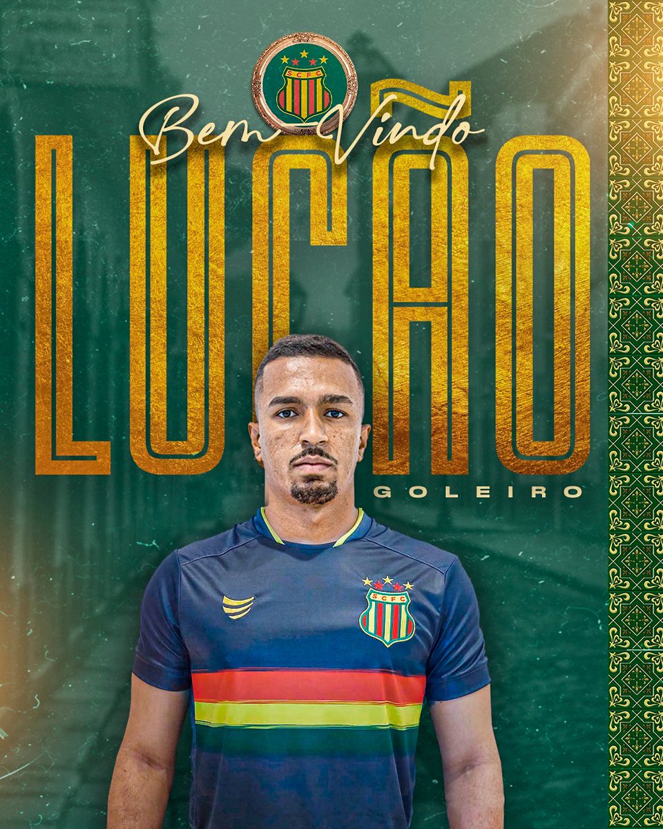 sampaiocorrea's tweet photo. #Contratado 🇧🇴

O goleiro Lucão é o mais novo reforço do Tricolor para a próxima temporada!

O jogador de 24 anos, acumula passagens por São Gonçalo-RJ, Madureira-RJ e Cabofriense-RJ. 

Seja bem-vindo ao Tricolor de São Pantaleão 🇧🇴

#vumborasampaio
#sampaiocorrea
#boliviaquerida https://t.co/8rZGgZBnpF