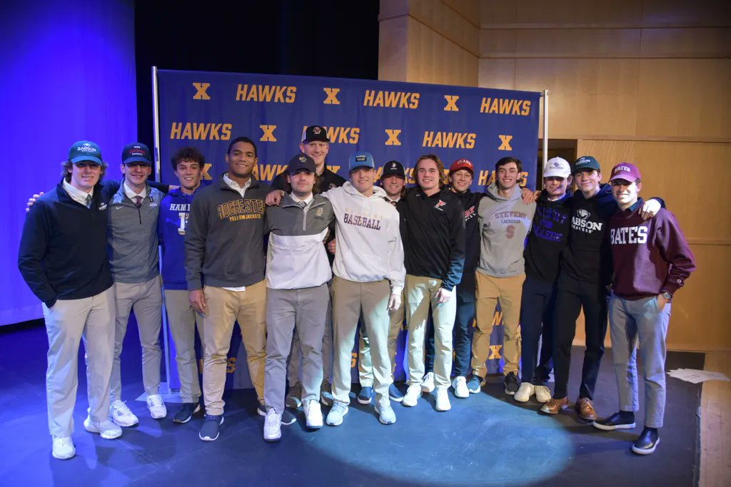 Congratulations to our 15 senior athletes who have committed to continue their athletic careers in college. Go Hawks!