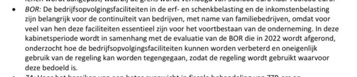 Blij 🤗 met coalitie akkoord met oa 
- afschaffen leenstelsel: basisbeurs
- minimumloon omhoog
- uitwerking deeltijd ww 
- betaalbare kinderopvang 
- beter betaald ouderschapsverlof 
- nieuwe regeling RegioDeals 
En laat but not least: #familiebedrijven! 🥳🍀#aandeslag