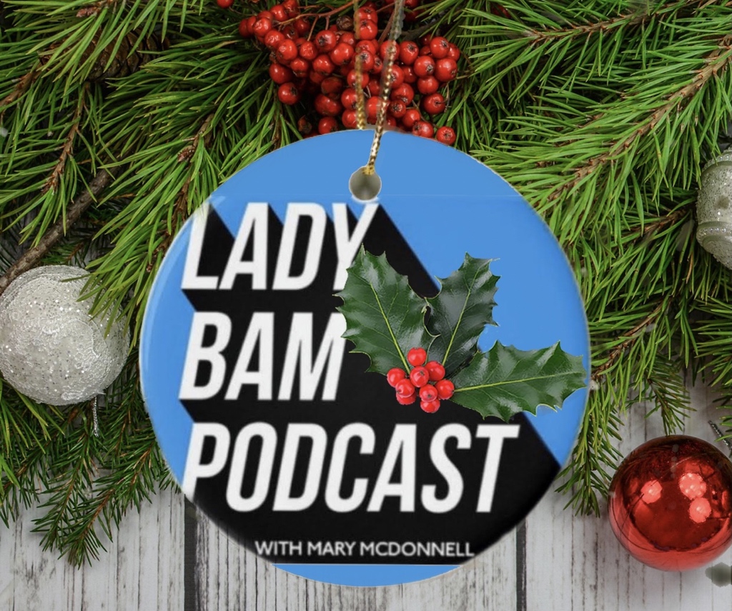 We have something special under the tree for you! A brand new Lady Bam Podcast with <a href="/MaryMcDonnell10/">Mary McDonnell</a> is coming tomorrow, and we can’t wait to share it and our incredible guest with you all! 🌲🤶🎁 #ladybampodcast #happyholidays