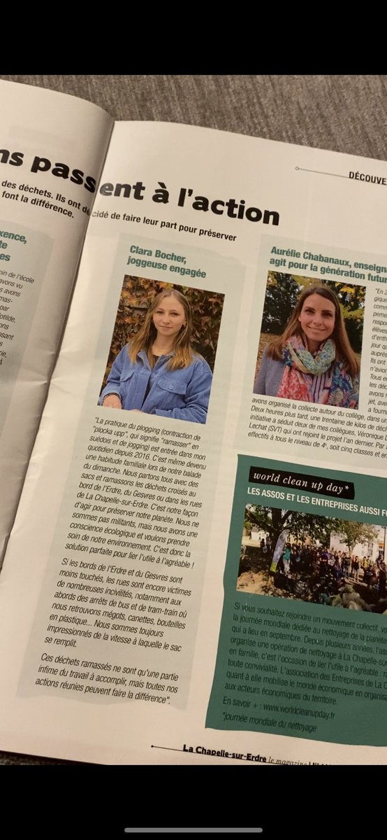 clrbchr's tweet photo. Petite apparition dans le magazine de @lcse44240 ! 🍀 https://t.co/bcz9bnVG8j