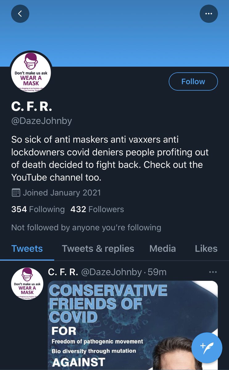 This account is attacking anyone questioning the narrative and reporting accounts that do in order to get them banned. @flossyflange @AnonCitizenUK @peachypuk @puerto_denise