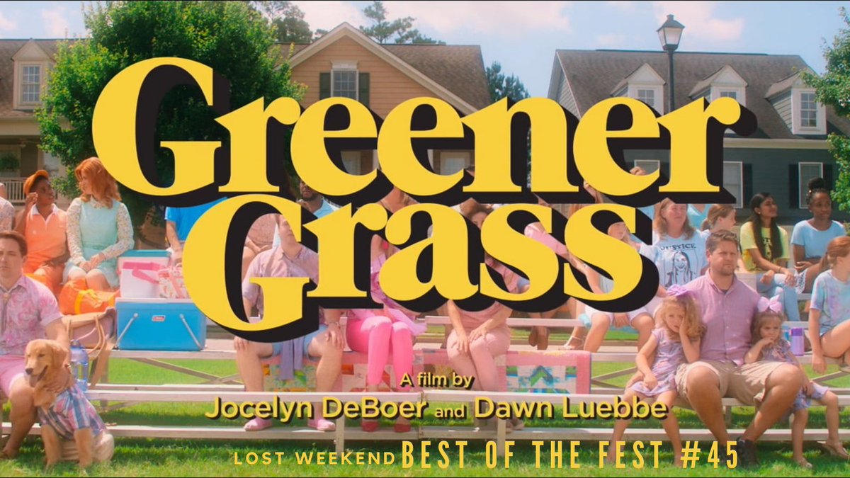 CinemaBandwagon's tweet photo. Our 45th #LostWeekend BEST OF THE FEST is a movie that became a legend within our group.  Sponsored by @garyscott1500 &amp; @sayeffit, this hilarious and pointed dark comedy from @IFCMidnight has remained at the tip of our tongue as we constantly yell, WE HAVE SO MANY CLOCKS IN US! https://t.co/dDZ1h2wSmM
