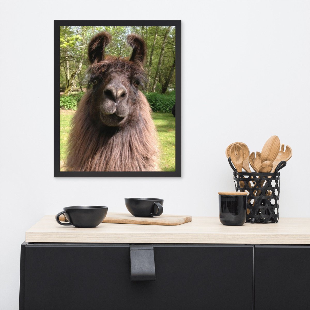 Excited to share the latest addition to my #etsy shop: Framed llama photo paper poster, Framed llama poster, Llama poster etsy.me/3dVoKpA #framed #entryway #animal #framedposter #llamaposter #llamapicture #framedllamaposter #llamadecor #homedecor