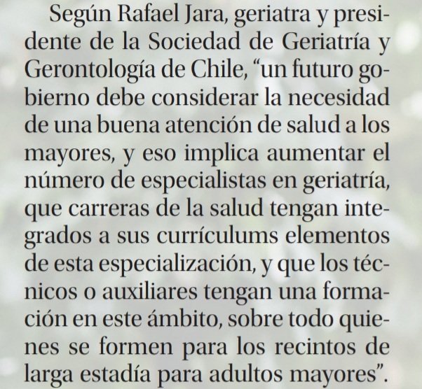 Socgeriatria's tweet photo. Los temas que debe abordar el próximo gobierno con las personas mayores
Destacamos opinión de nuestro Presidente Dr. Rafael Jara en artículo de @annanador para @VCT_ElMercurio
#cursodevida
#políticaspúblicas
#comunicación
#intergeneracional
#inclusiónlaboral https://t.co/9x4rPkhXZG