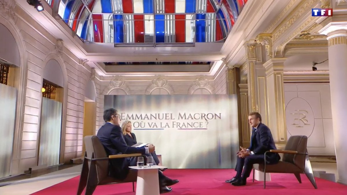 "Je suis ambitieux pour notre pays, je suis pour un pays fort économiquement, mais pour un pays juste."

#Macron20h