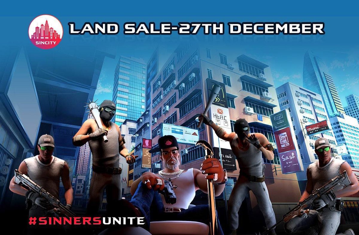Think you’re a gangsta? Try GTA on the blockchain @sincitytoken

#Metaverse $SIN