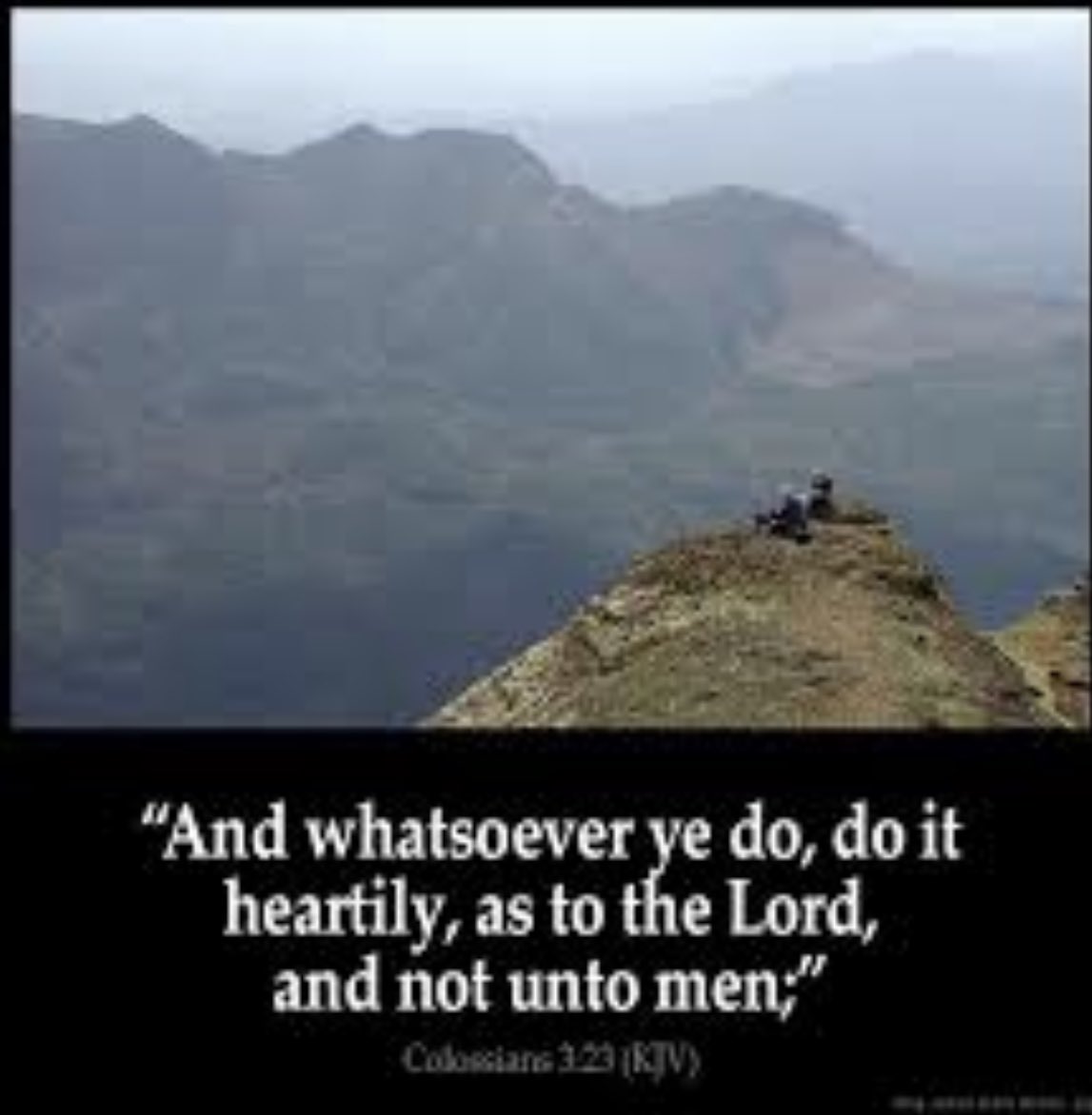 One_Of_His's tweet photo. Whatever you do, do it for the Lord.
#JesusIsLord https://t.co/ovVaqGHgMT