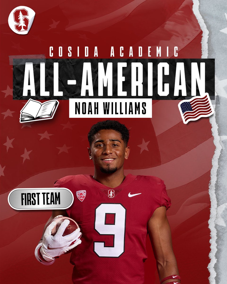 StanfordFball's tweet photo. The best and the brightest. 

@TheThomasBooker and @noahw2399 were named to the @CoSIDAAcadAA First Team 📚💪

🗞️» https://t.co/JY8gZ3cNyI

#GoStanford https://t.co/LaBMYzZwN8