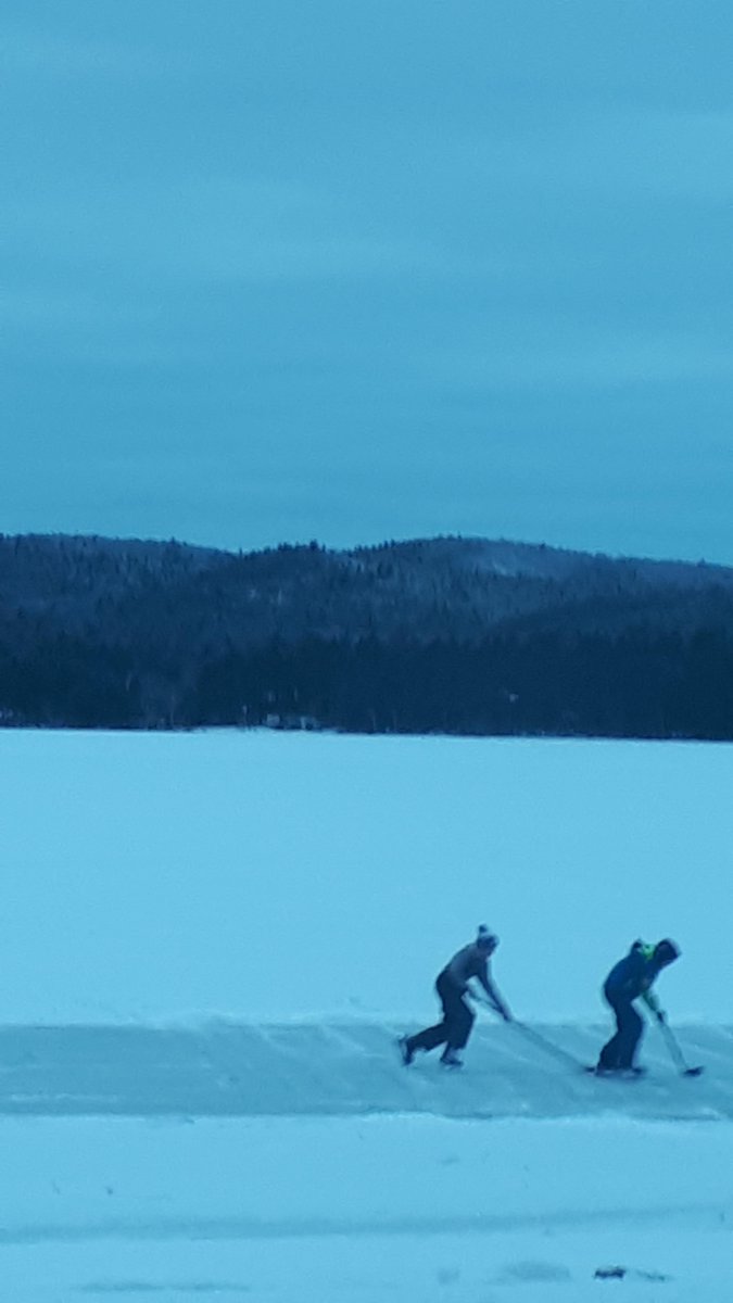 TheHomeSpin's tweet photo. Wadsworth Lake over the holidays last year. Hoping for good snow and ice conditions again!! #madawaskavalley https://t.co/PpG6Fiuvd3