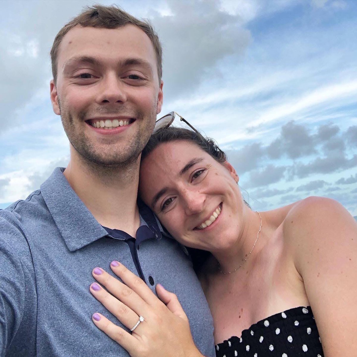 jspollock13's tweet photo. Happy birthday to my future wife! Can’t wait to spend forever with you. ❤️💍 https://t.co/WeuEGLjRyE