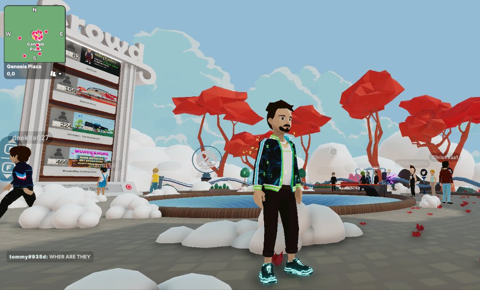 m_razac137's tweet photo. Lookin so fly! Feelin more fly! Thanks to @UmerMirza93 and @metawearable! Finally got some good wearables.
#DCL #C137 #opensea #Metaverse https://t.co/64wFhOsw9G