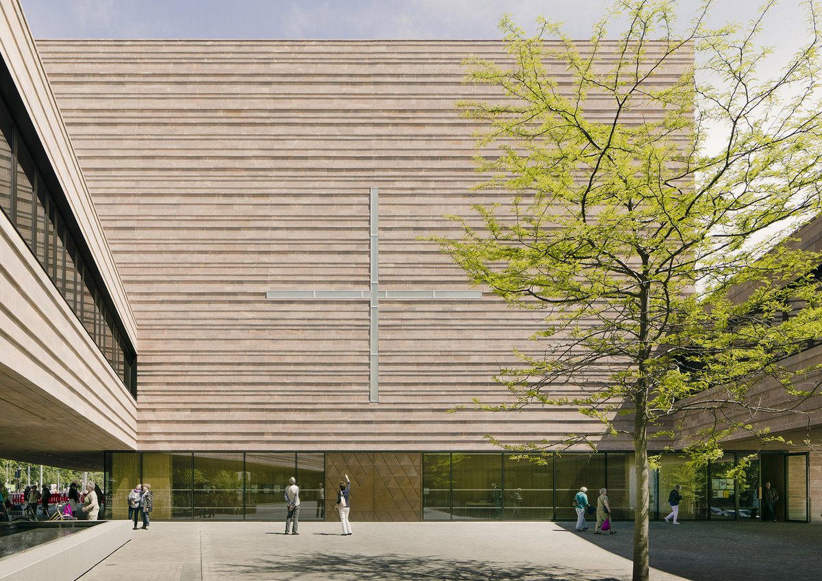janeecekvr's tweet photo. Warm-colored exteriors give this #building a distinctive look. #archi  https://t.co/yFYBuYEawQ https://t.co/Ad6oC3fFpX