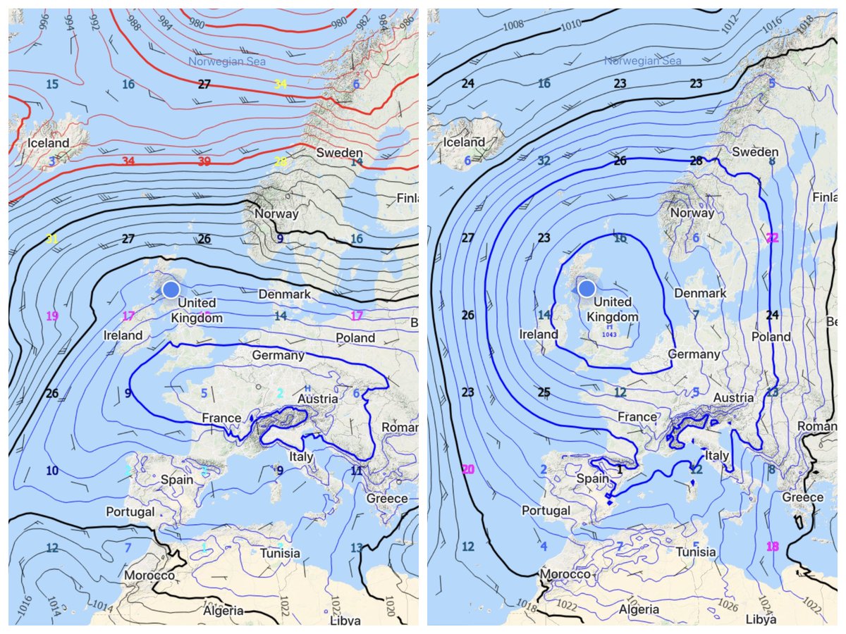 WindyWilson88's tweet photo. Wednesday v Friday
#BlockingHigh https://t.co/BjnKRuHQAj
