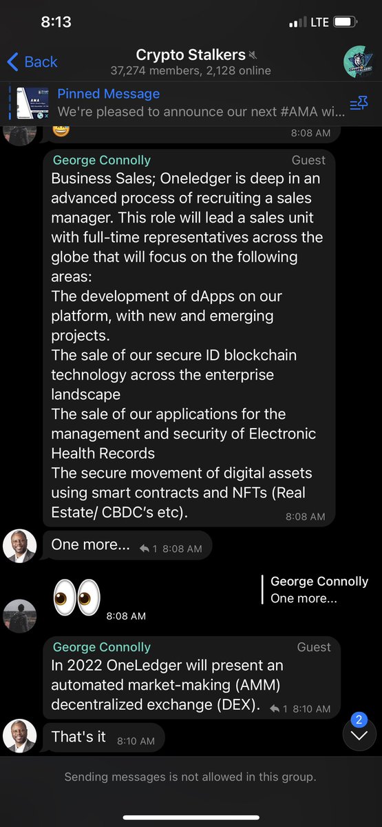 CryptoBartSimps's tweet photo. $OLT itching to fill that gap on the 3D chart in the next few weeks hopefully. DYOR on this coin. Could be the next $MATIC.  here are some notes from the recent AMA to let you know what @OneLedgerTech is working on. #DeFi #BSC bridge coming Dec 20th. https://t.co/A2duHgcv3T