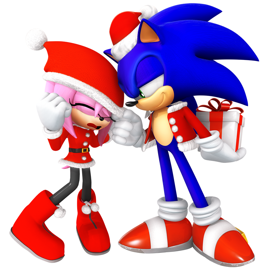 ソニック 「Christmas Sonic and Amy Render! Sonic m」|Nibroc ソニック 「Christmas Sonic and Amy Render! Sonic m」|Nibroc