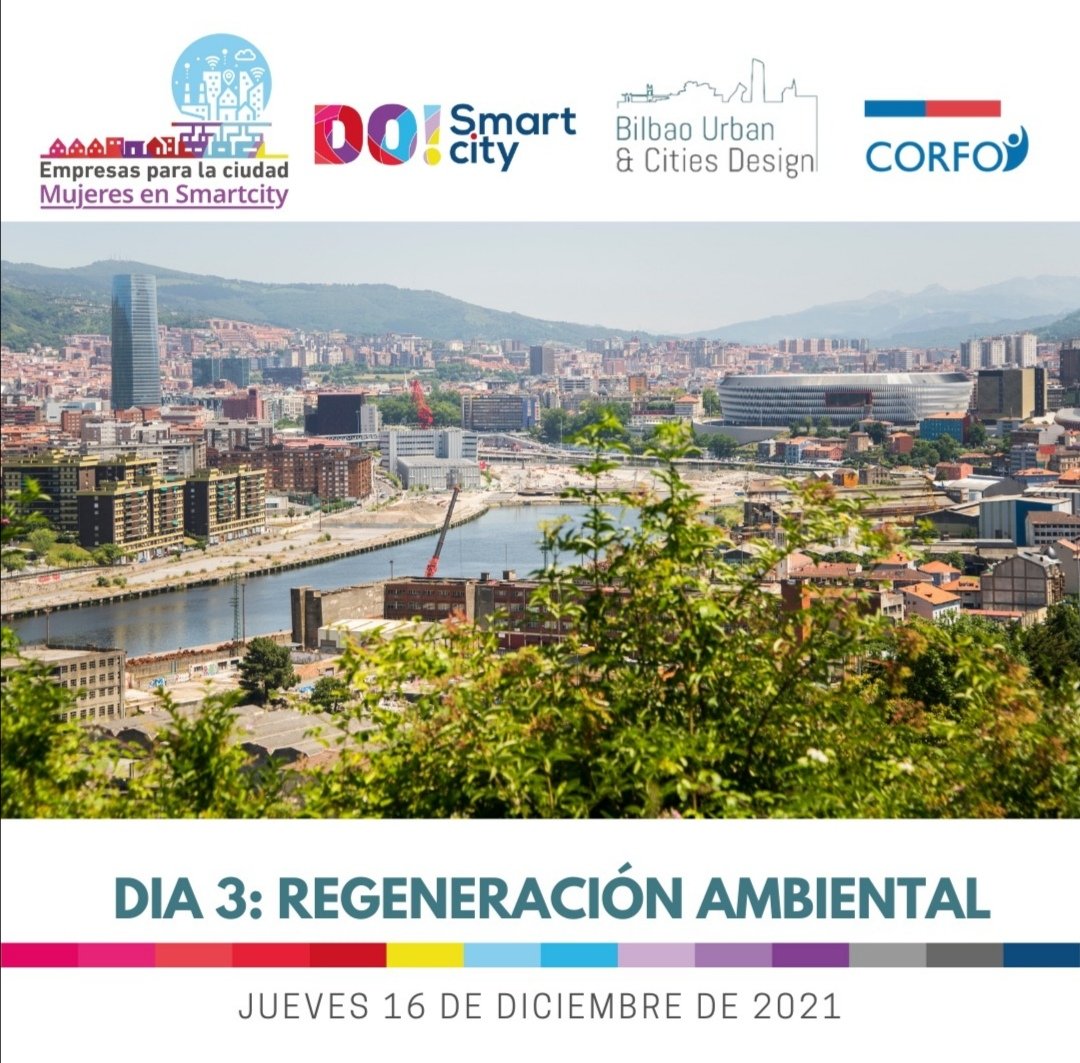 DoSmartCity's tweet photo. Este jueves 16 de diciembre llega la tercera y última jornada de la Gira Virtual por #Bilbao con foco en #RegeneracionAmbiental, del programa #MujeresEnSmartCity. Nos vemos a las 10.00 horas. 🔊Si quieres participar, inscríbete acá: https://t.co/6bJWnglIFJ. #DoSmartCity https://t.co/M3VW7U4VS6