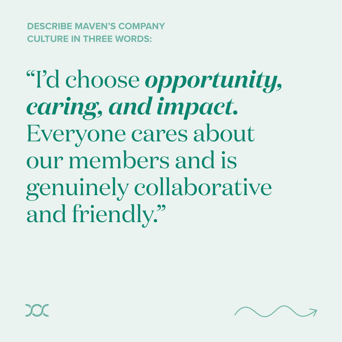 mavenclinic's tweet image. "I love being able to see how our product improves the lives of our members—and I use it myself! Honestly, I just wish everyone had access to Maven." 

Find out more about Trisha's Maven experience, and check out our open roles: mavenclinic.com/careers 🚀 #LifeAtMaven