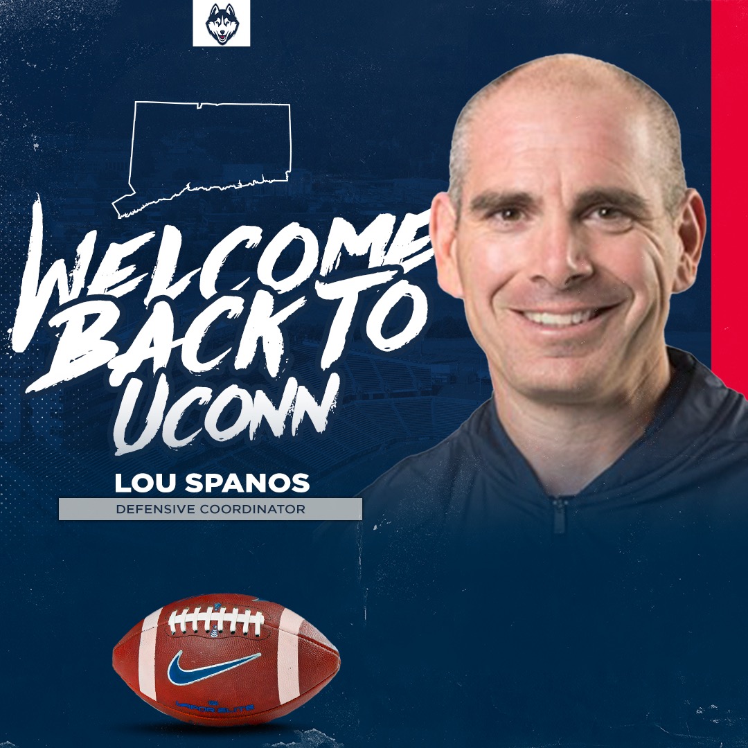 Welcome back, <a href="/CoachSpanos/">Lou Spanos</a>!

Release: uconnhuski.es/3yIuaOt