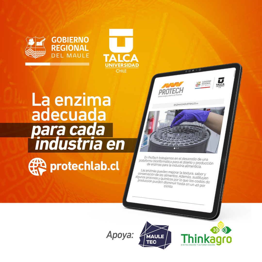 ¿Te lo perdiste? 
Nuestro director Felipe Besoaín <a href="/felipebesoain/">Felipe Besoain</a>, participó del foro de cierre del proyecto FIC de <a href="/lab_protech/">ProtechLab</a> 
Haz click y conoce el nuevo servicio biotecnológico para la  industria basado en el diseño y producción de enzimas cutt.ly/fYVpaI3
#tecnología