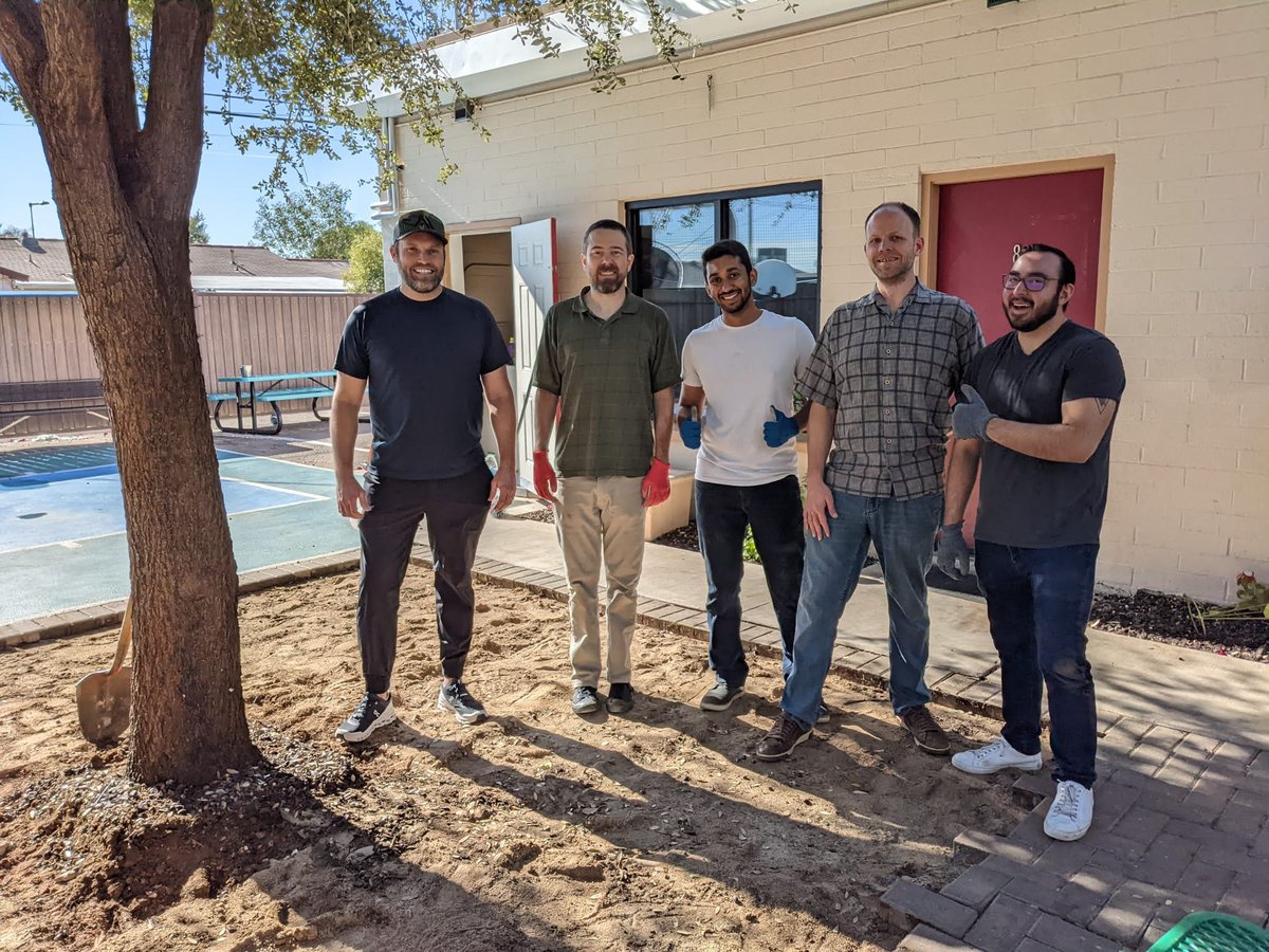 aptus_ai's tweet photo. We had an incredible time volunteering at Family Promise AZ this morning 😊

https://t.co/AM2VTOqqIf

We hope to come back next year!

#volunteering #community https://t.co/t8VKN1q1Gb