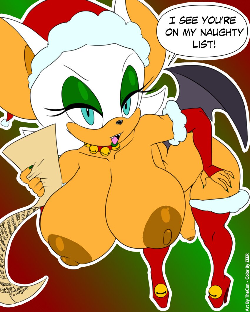 Little does everyone know . . .
The naughty list is actually the good one.~