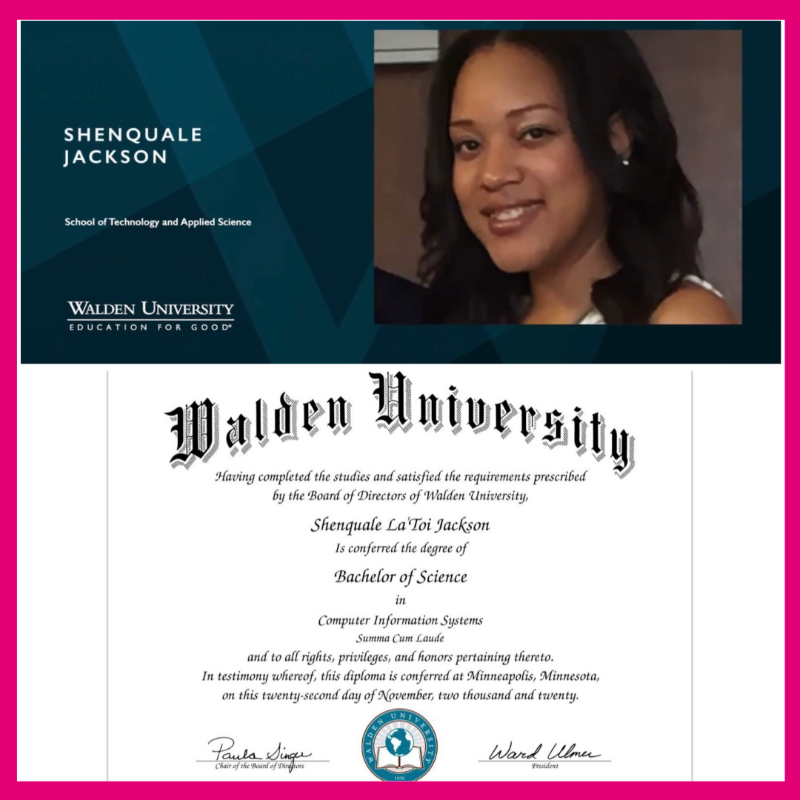 Team members like Quale who love our customers are the reason <a href="/TMobile/">T-Mobile</a>'s #FamousForCare. "It's so impactful when you've made even the smallest difference in someone's life," she says. T-Mobile has made a difference in hers, too. This year, she bought a 🏠  &amp; completed her degree.