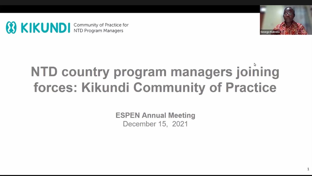 Kikundi_CoP's tweet photo. On day 1 of the 4th ESPEN #NTD Program Managers meeting, Program Managers in Kikundi shared their experiences and progress since the launch of the community of practice. Kikundi is Africa’s first Community of Practice for #NTD Program Managers. Together we can #BeatNTDs https://t.co/0VfddcYdlE