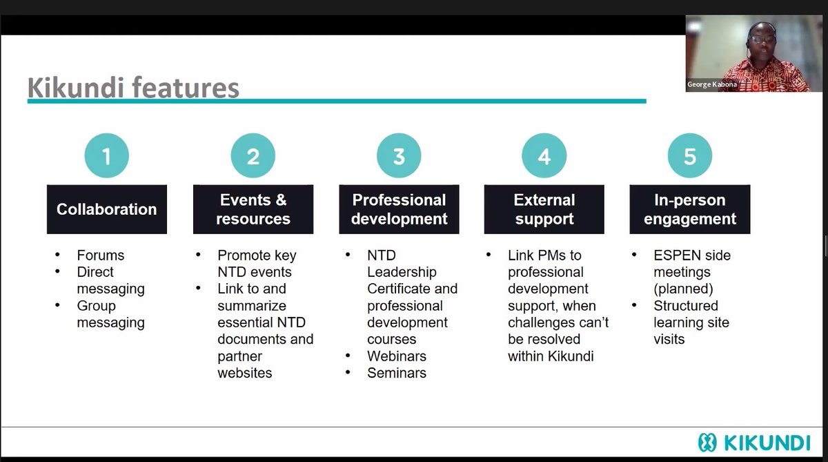 Kikundi_CoP's tweet photo. On day 1 of the 4th ESPEN #NTD Program Managers meeting, Program Managers in Kikundi shared their experiences and progress since the launch of the community of practice. Kikundi is Africa’s first Community of Practice for #NTD Program Managers. Together we can #BeatNTDs https://t.co/0VfddcYdlE