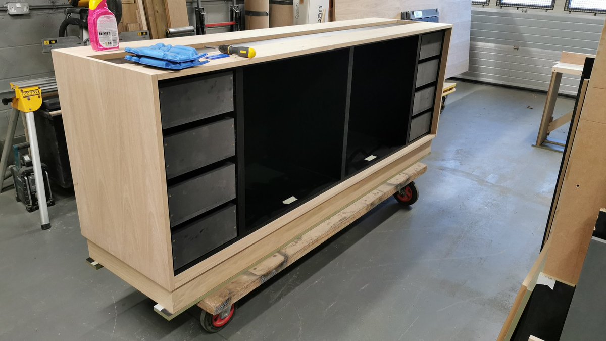 Some waiter stations recently completed