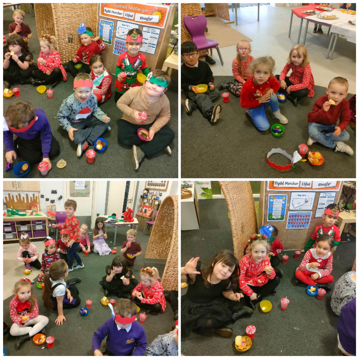 MrsMLMaybank's tweet photo. Itโs party time ๐๐๐๐๐ Lots of Christmas fun in Class 1 ๐๐บ๐๐ #classparties #endoftermfun @EFLC_Primary https://t.co/mdk8aHbHQg