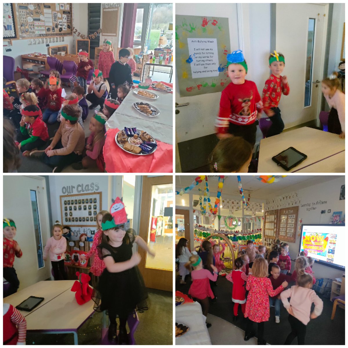 MrsMLMaybank's tweet photo. Itโs party time ๐๐๐๐๐ Lots of Christmas fun in Class 1 ๐๐บ๐๐ #classparties #endoftermfun @EFLC_Primary https://t.co/mdk8aHbHQg
