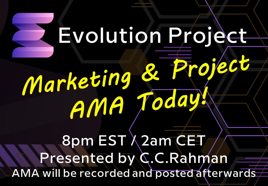 Join us! 

T.me/Theevolutionof… 

#Binance #Bitcoin #BSCGem #AMA #cryptocurrency