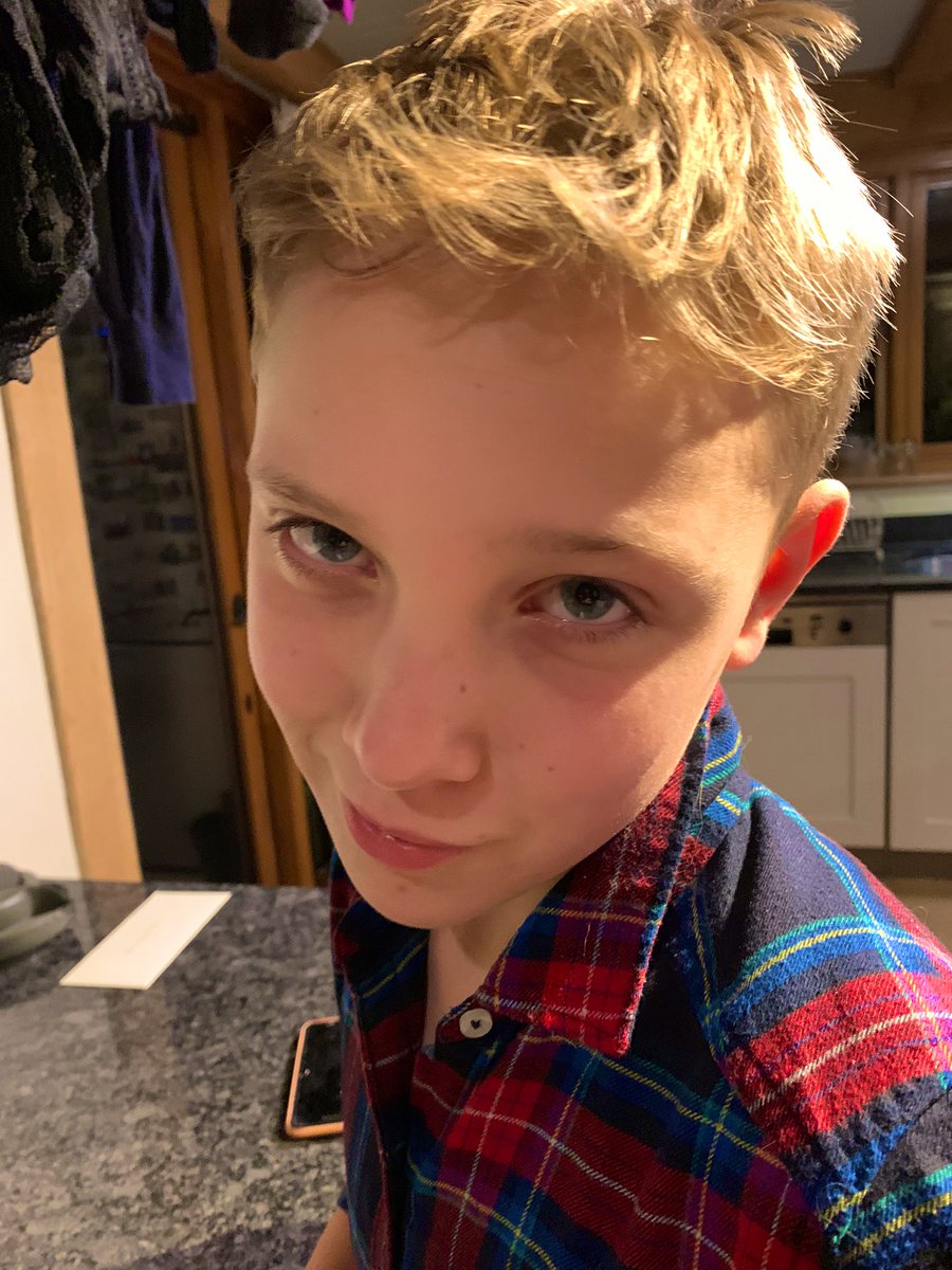 GraceLSDavidson's tweet photo. I had only ever heard of a #sopranoface until today, when the chorister piped up & told me that there is apparently also such a thing as a #trebleface here is the evidence..& Iโve enjoyed sharing the joke with him, my #minimusician (ps.heโd kill me if he knew Iโd posted this.) https://t.co/oqjEYvwPdf
