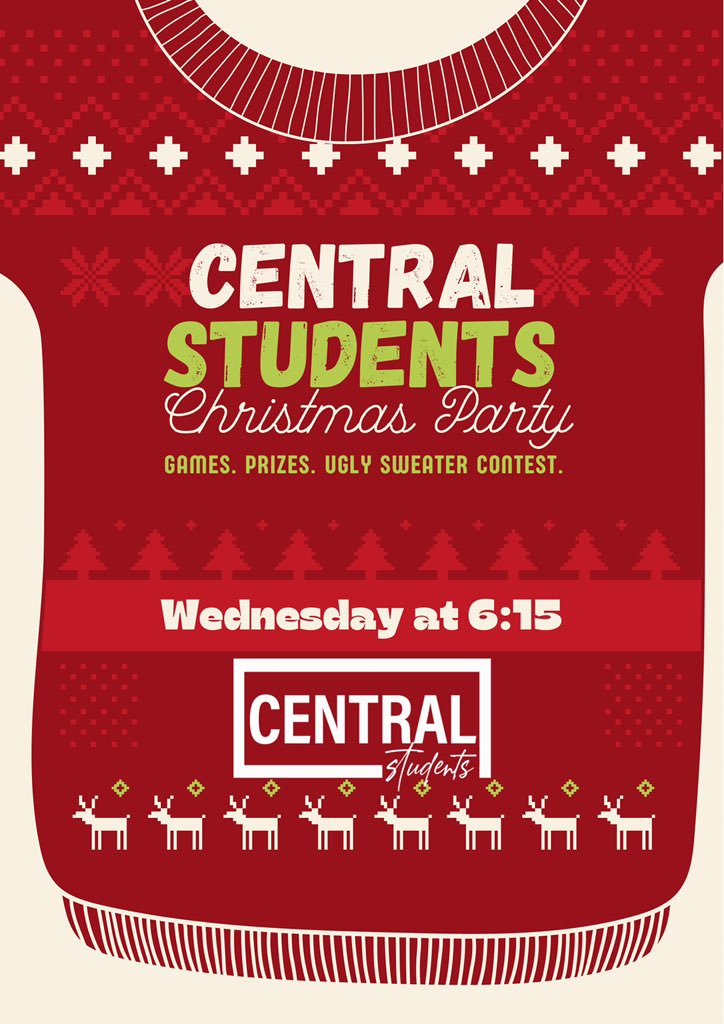 BunaCbc's tweet photo. Join us as we close out the year. Lots of fun, and a Christmas sweater contest. 
Plus BIG news being announced!
See you at 6:15 https://t.co/bdiRaXLZ44