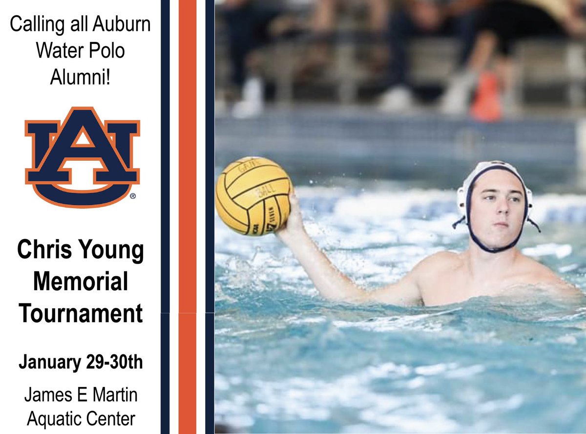 Hey Auburn Alumni and fans! The annual Chris Young Memorial Tournament will take place this January 29-30th of 2022! We are excited to have you back on the plains after a year off! War Eagle!