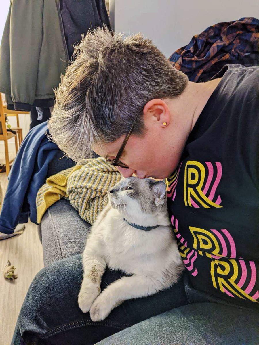 instead of reading my timeline, I’m just going to post this really great picture of the two loves of my life.