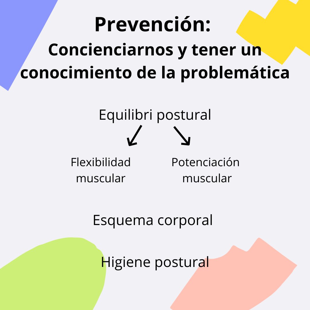 EducacioF's tweet photo. El dolor de espalda es la dolencia más común, por ello, es importante aprender desde bien pequeños/as qué puede provocarlo y de esta forma, poner remedio para poder evitarlo🙌
Una buena higiene postural es básica para poder tener una salud muscular, sobre todo de la espalda https://t.co/FCmQk0gKZU