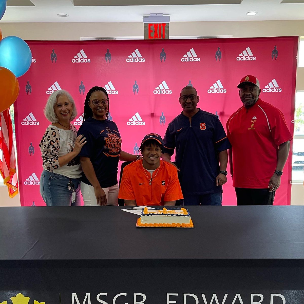 PaceSpartans's tweet photo. Weβd like to congratulate Mekhi Mason (@khi_lyfe) on his early signing with @CuseFootball π§‘π We are so proud of you and look forward to all that you will continue to accomplish on and off the field. Once a Spartan, always a Spartan! β€οΈ #PaceSpartans #syracuse https://t.co/mkSFSmJudI
