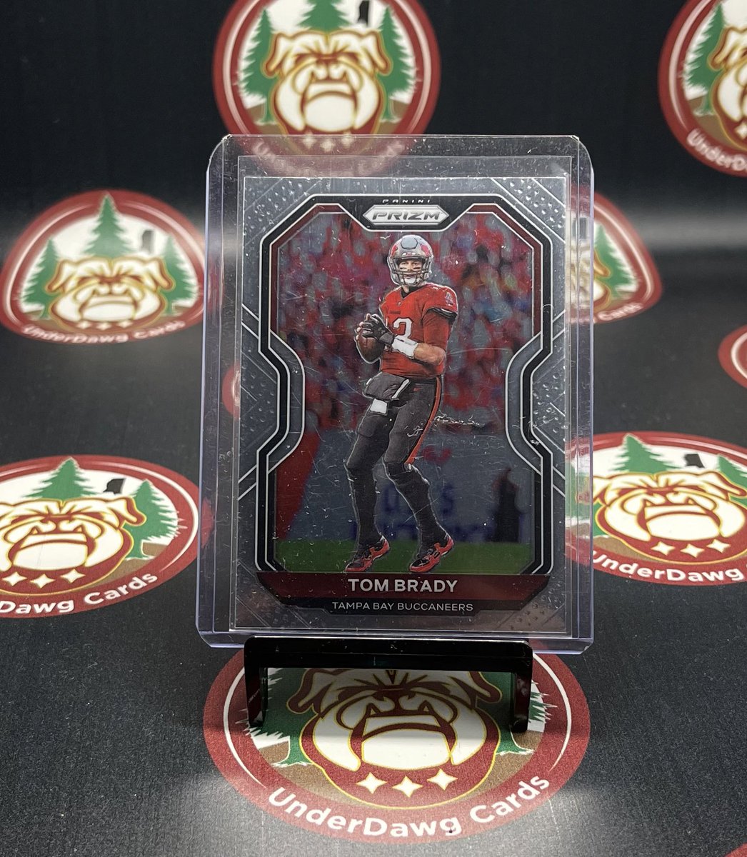 UnderDawgCards's tweet photo. @TomBrady @Buccaneers @Patriots 
-
2020 @Panini Prizm 
-
$12.00 Shipped BMWT 
-
@HobbyConnector 
@OnReplin 
@Hobby_Connect 
-
#TomBrady #TomBrady12 #TampaBayBuccaneers #TampaBay #Buccaneers #PaniniPrizm #Panini #Prizm #NewEnglandPatriots #NFL #TheGoat https://t.co/2JUoYo5Luj
