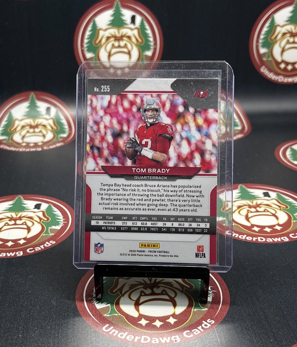 UnderDawgCards's tweet photo. @TomBrady @Buccaneers @Patriots 
-
2020 @Panini Prizm 
-
$12.00 Shipped BMWT 
-
@HobbyConnector 
@OnReplin 
@Hobby_Connect 
-
#TomBrady #TomBrady12 #TampaBayBuccaneers #TampaBay #Buccaneers #PaniniPrizm #Panini #Prizm #NewEnglandPatriots #NFL #TheGoat https://t.co/2JUoYo5Luj