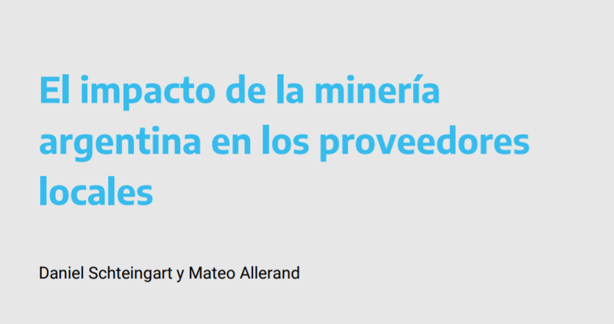 danyscht's tweet image. ¿La minería argentina demanda proveedores locales? ¿De qué tipo? ¿Cuánto les compran? ¿Cuánto empleo generan esos proveedores?

Abro hilo en base a un nuevo Documento para el Cambio Estructural del @CEPXXI, llamado "El impacto de la minería argentina en los proveedores locales".