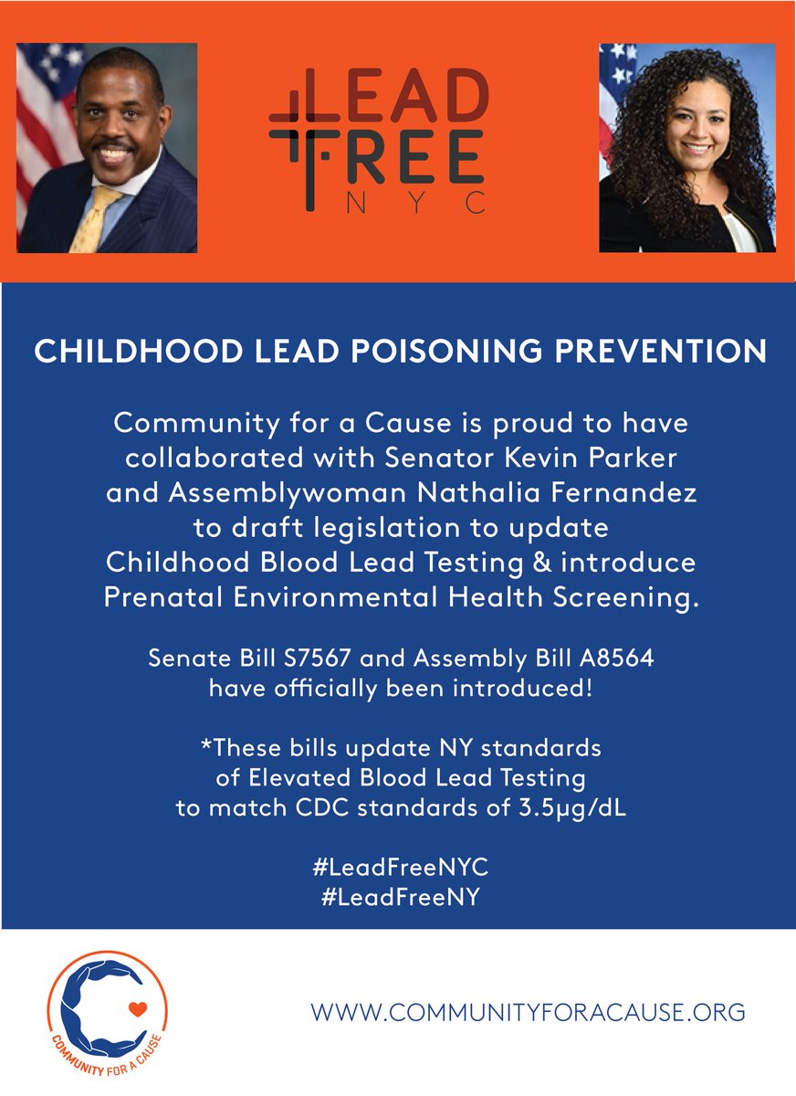 C4AC_NYC's tweet photo. #LeadFreeNYC #LeadFreeNY  

CDC upgraded blood lead testing standards in October. Now New York aims to do the same!

#leadpoisoning #ebll #childhoodleadpoisoning #leadpoisoningprevention #specialneeds #childrenshealth #mentalhealth @WHO @DrMariaNeira @CDCDirector @LeadSafeKidsRI https://t.co/HtHBtkwny3