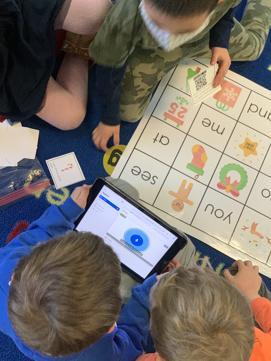 mrsjones72812's tweet image. Kindergartners used the Code and Go Mice + sight word mats today at @ChrisYungES ! Love that I could use @Flipgrid mic only option to record sight words + print the QR Code on cards! #csedweek2021