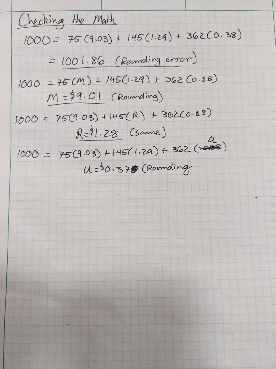 N7P2R2's tweet photo. @TolarianCollege If my math is correct, then it looks like $9.03/Mythic, $1.29/Rare, and $0.38/Uncommon.

Neglected commons because they don't generate the same way and assumed that wildcards show up in the 11/3/(7/8)/(1/8) proportion that paper cards do. You could adjust the ratios for accuracy. https://t.co/xHCiL8QieJ
