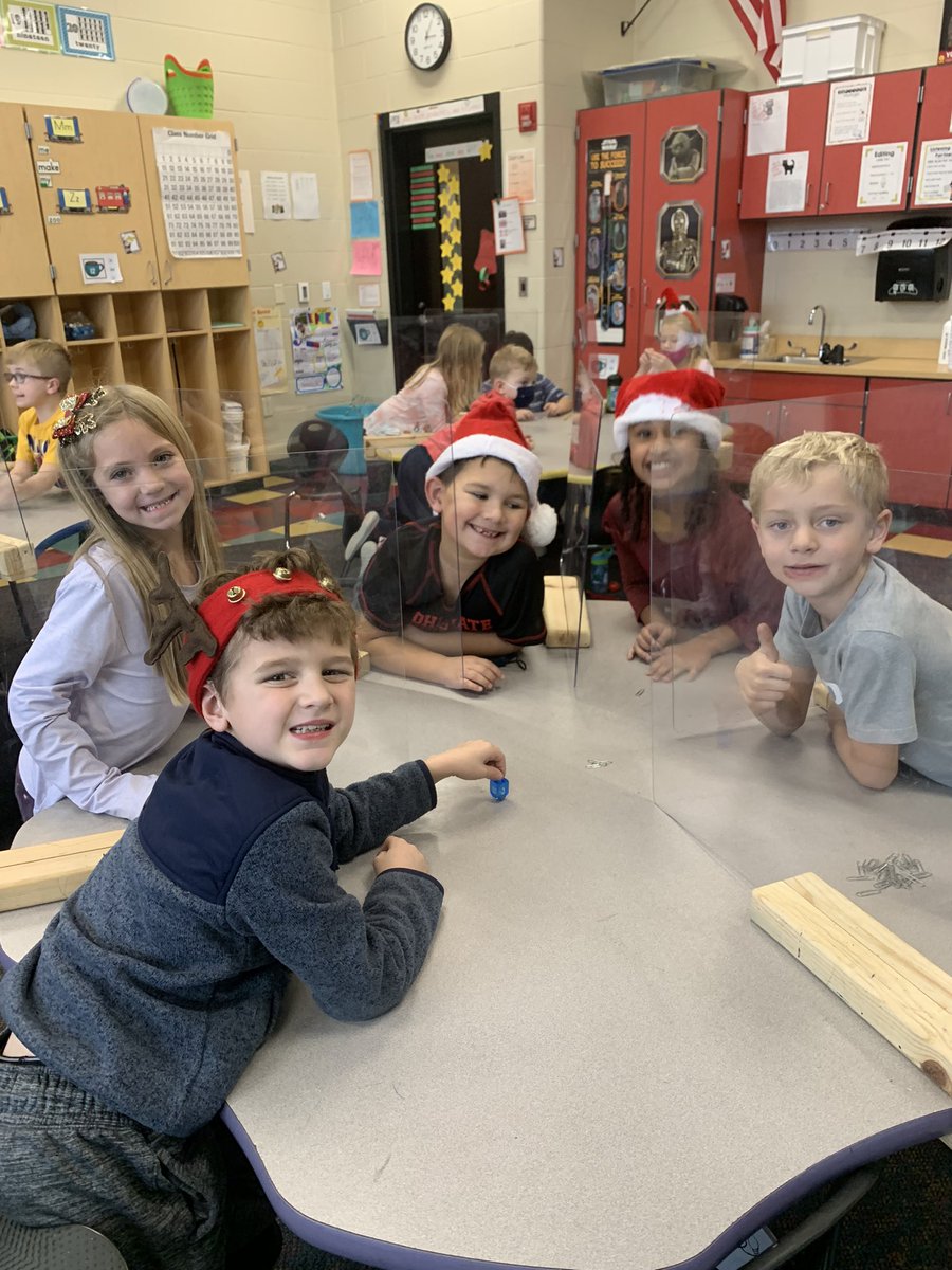FirstOtsego's tweet photo. Today for Holidays Around the World we learned about Hanukkah and played the Dreidel game. #Meadows1st #OtsegoKnights https://t.co/VwMJiuyvtc