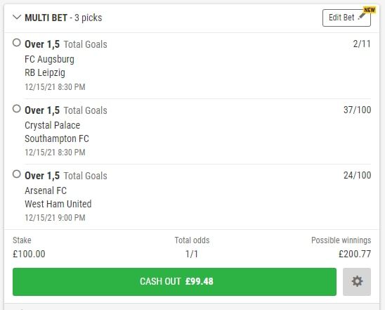 100% Concentration to deliver members winners up until Christmas as another max stake bet wins!! 💣