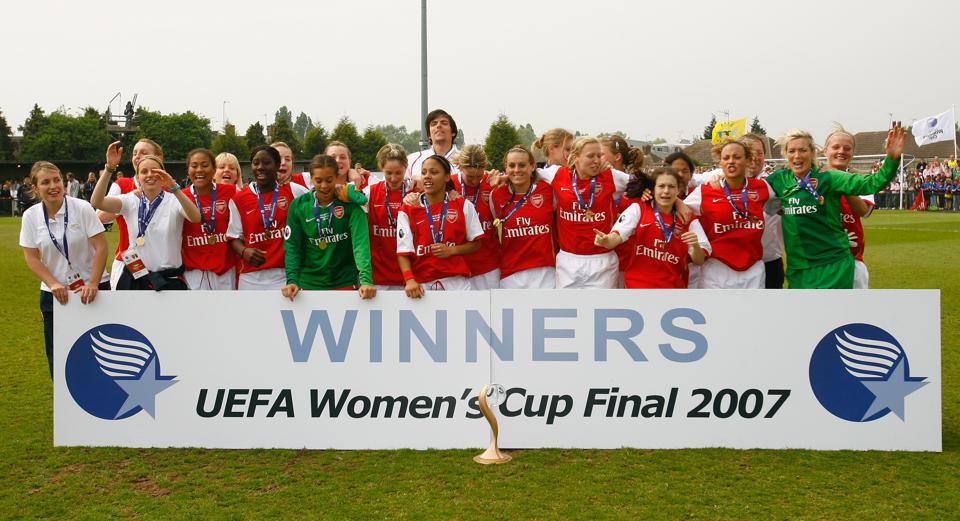 AsifBurhan's tweet photo. England's only @UWCL champions, @ArsenalWFC make it a record-breaking 14 appearances in the quarter-finals by qualifying from Group C #HOFARS https://t.co/uKdfM0Sodv